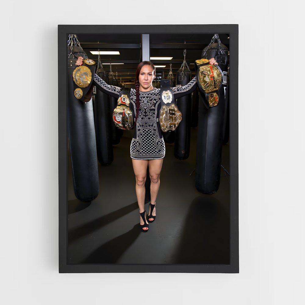 Poster Boxing Elegance – affiche MMA (vue 2)